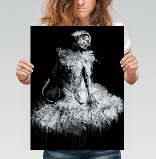 Фотография футболки Скользящая в темноте