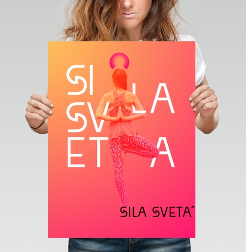 Фотография футболки SILA SVETA by artshaQ / СИЛА СВЕТА от artshaQ