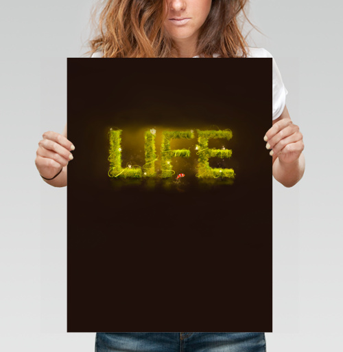 Фотография футболки LIFE пробьется