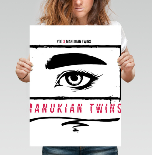 Фотография футболки Manukian Twins Looking at You / Манукянские близнецы смотрят на тебя