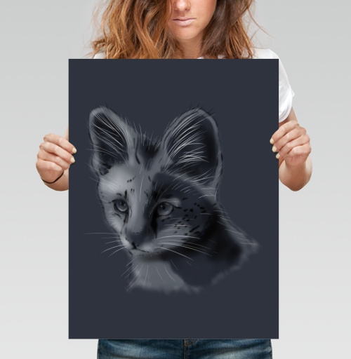 Фотография футболки Дикий кот