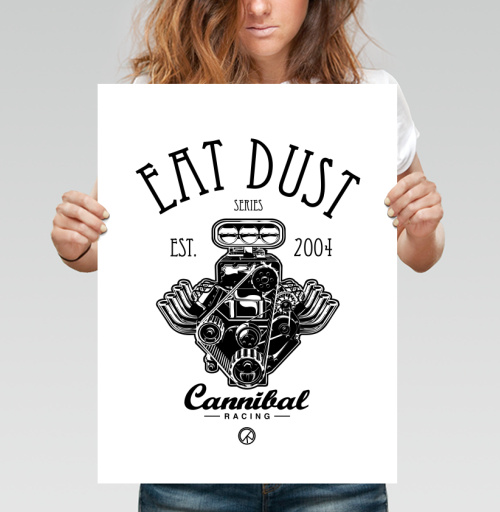 Фотография футболки Двигатель Eat Dust Cannibal Racing 2004