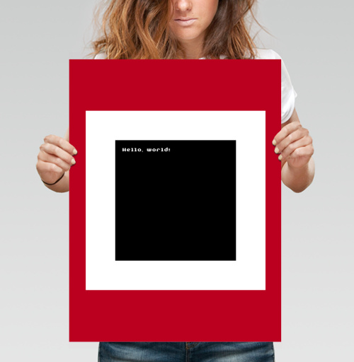 Фотография футболки Приветствие Кодирование Начало Hello world