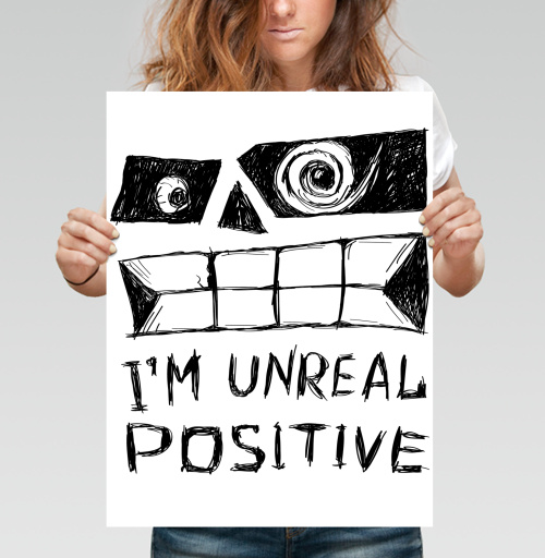 Фотография футболки Unreal positive