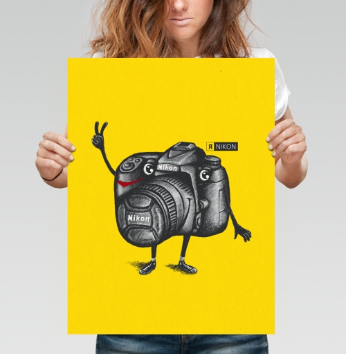 Фотография футболки Я Nikon