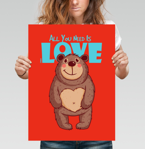 Фотография футболки All You Need Is Love
