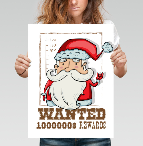 Фотография футболки Santa wanted