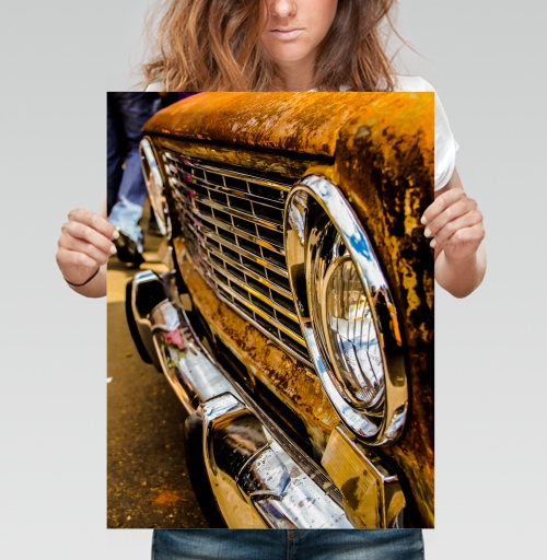 Фотография футболки Ржавый автомобиль