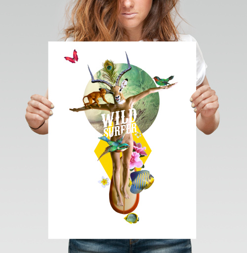 Фотография футболки Wild surfer