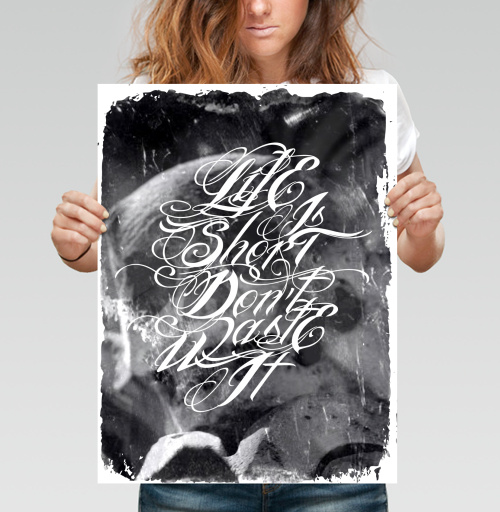 Фотография футболки Life Is Short
