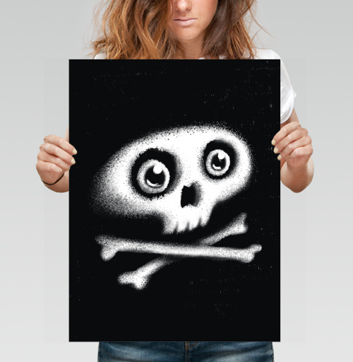 Фотография футболки Skull & bones