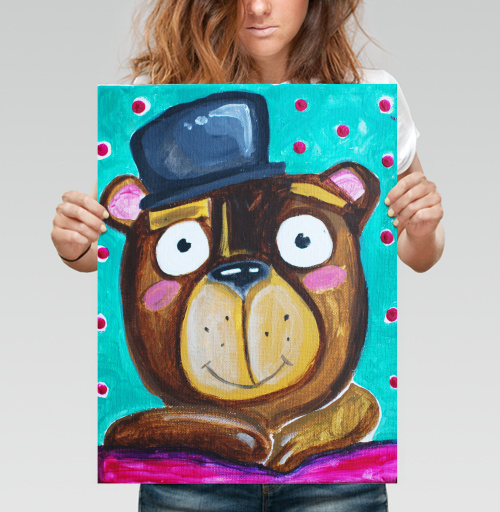 Фотография футболки Cute bear / Мишка-милашка