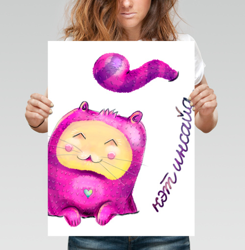 Фотография футболки Мягкая игрушка Котик в ярком костюме