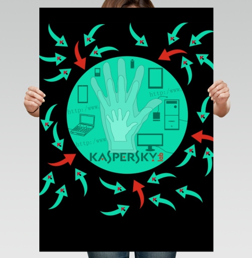 Фотография футболки Многоуровневая цифровая защита Kaspersky