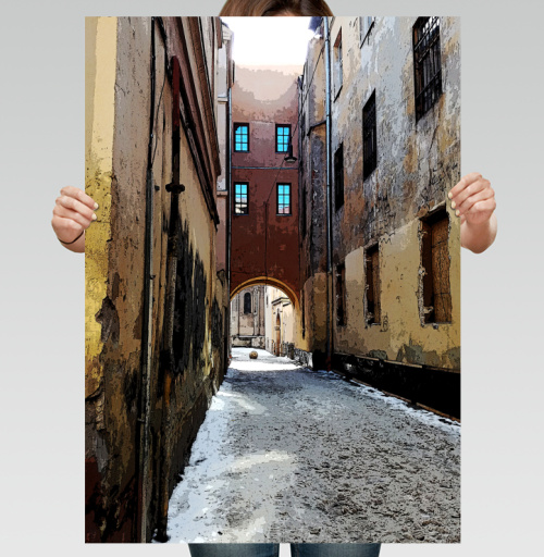 Фотография футболки Тихий переулок