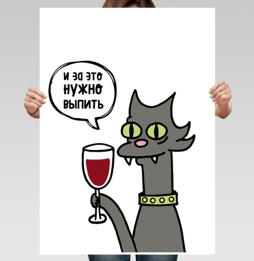 Фотография футболки И за это нужно выпить