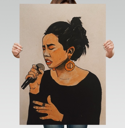 Фотография футболки Singer  / Певица