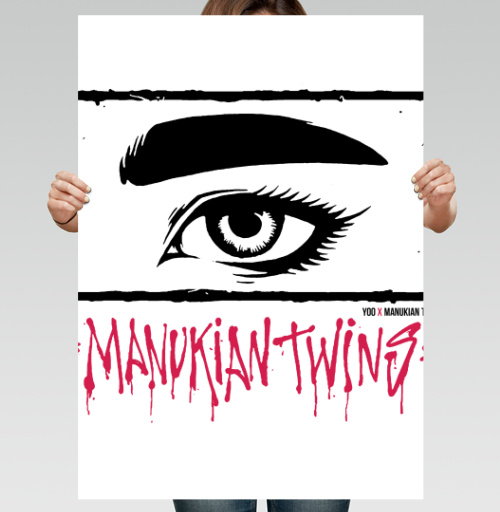 Фотография футболки Manukian Twins Eye  / Глаза близнецов Манукян