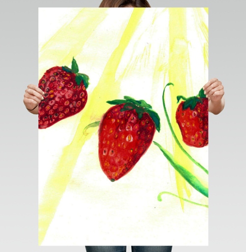 Фотография футболки Солнечная клубника