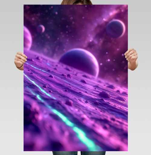Фотография футболки Космос и планеты