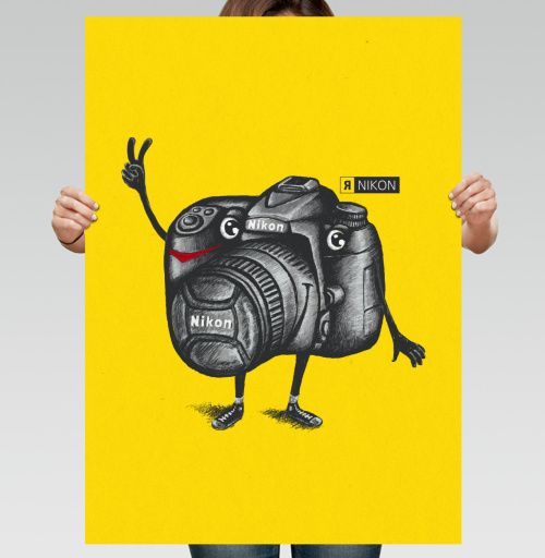 Фотография футболки Я Nikon