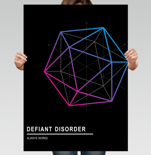 Фотография футболки Defiant disorder / Дерзкий вызов