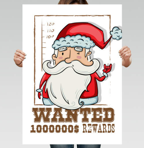 Фотография футболки Santa wanted