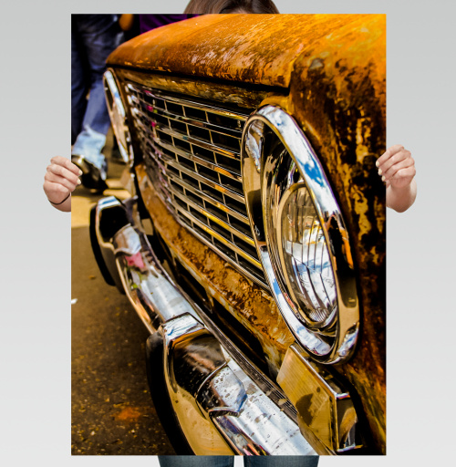 Фотография футболки Ржавый автомобиль