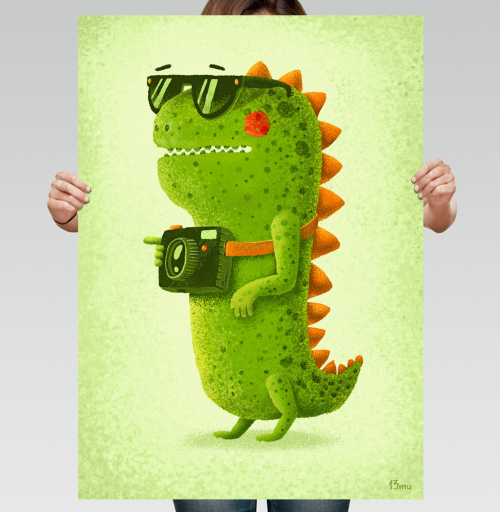 Фотография футболки Dino touristo hipsto