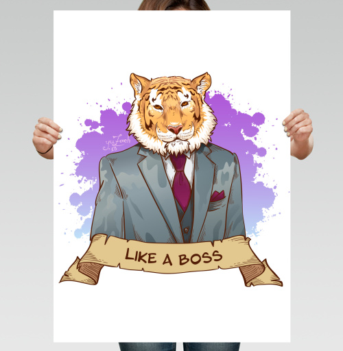 Фотография футболки Like a boss