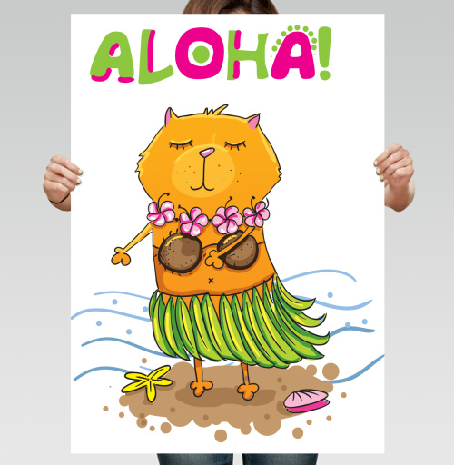 Фотография футболки Aloha! / Алоха!