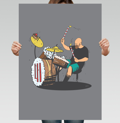 Фотография футболки Drummer 41 / Барабанщик 41