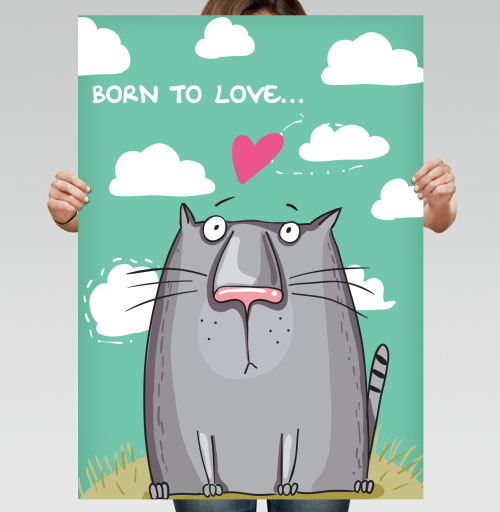 Фотография футболки Born to LOVE / Рожден любить