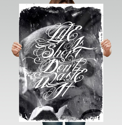 Фотография футболки Life Is Short
