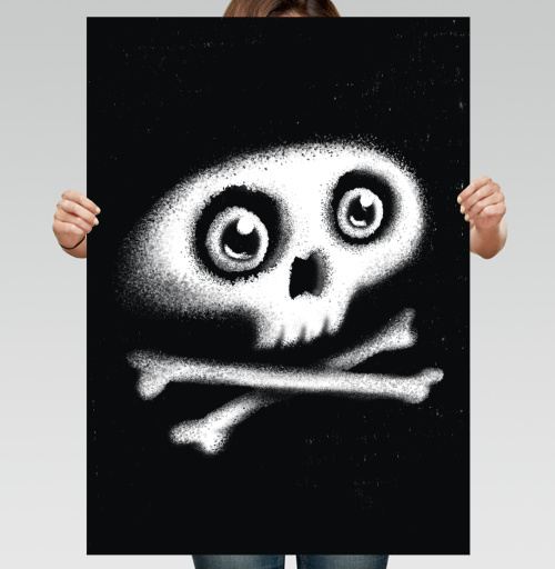 Фотография футболки Skull & bones