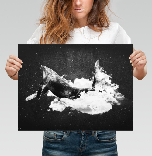 Фотография футболки Черно-белый сон