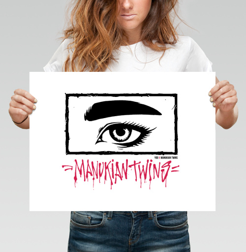 Фотография футболки Manukian Twins Eye  / Глаза близнецов Манукян