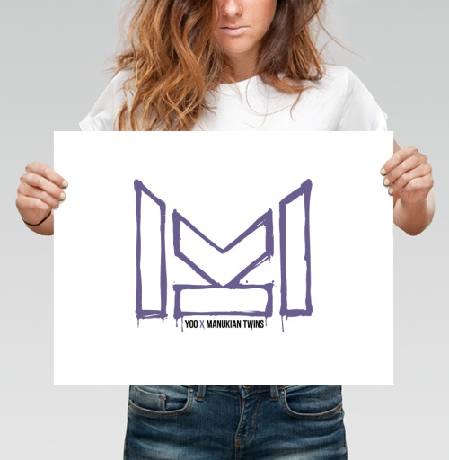 Фотография футболки Manukian Twins Logo / Логотип Манукян Твинс