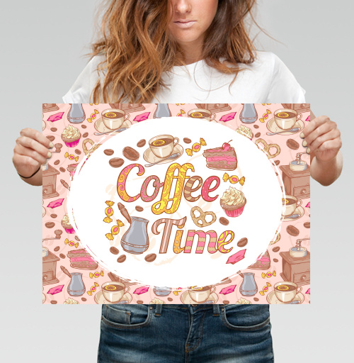 Фотография футболки Coffee Time / Время кофе