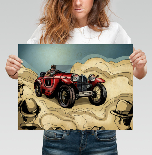 Фотография футболки Legendary car / Легендарный автомобиль