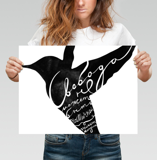 Фотография футболки Freedom bird