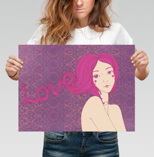 Фотография футболки Love is in the hair  / Любовь в волосах