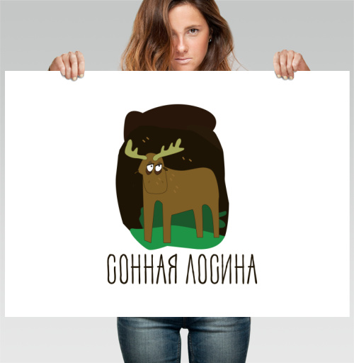 Фотография футболки Сонная лосина