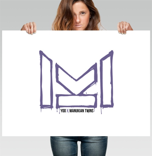 Фотография футболки Manukian Twins Logo / Логотип Манукян Твинс