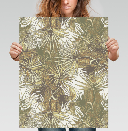 Фотография футболки Palm leaves / Пальмовые листья