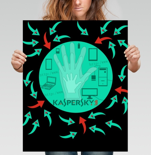Фотография футболки Многоуровневая цифровая защита Kaspersky