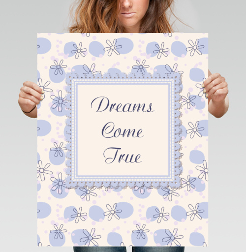 Фотография футболки Dreams come true / Мечты сбываются