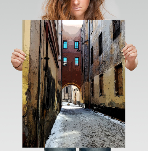 Фотография футболки Тихий переулок