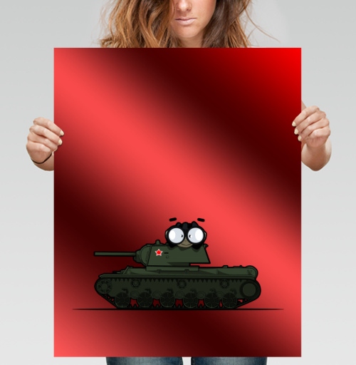 Фотография футболки Танк КВ