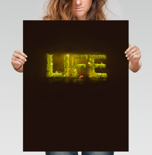 Фотография футболки LIFE пробьется